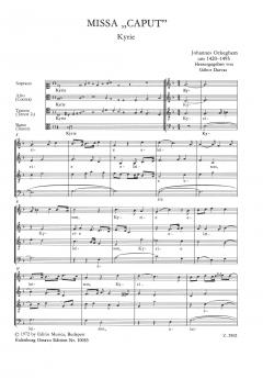 Missa Caput (J. Ockeghem) 