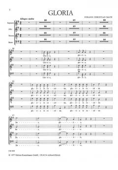 Gloria für gemischten Chor und Orchester (Johann Christian Bach) 