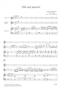 Tibi soli peccavi (Gaetano Donizetti) 