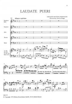 Laudate Pueri von Giovanni Battista Pergolesi 