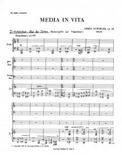 Media in Vita op. 48 (1956/58) von Armin Schibler 
