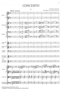 Konzert B-dur für Klarinette und Orchester von Joseph von Eybler im Alle Noten Shop kaufen