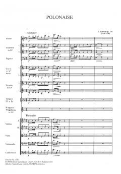 Polonaise op. 126 von Joseph Küffner für Trompete und Orchester im Alle Noten Shop kaufen (Partitur)