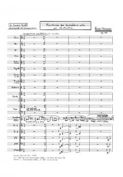 Fantasia per Sassofono alto ed Orchestra, Autograph-Ausgabe von Boris Mersson im Alle Noten Shop kaufen