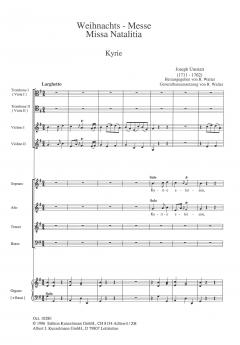 Missa pastoritio von Joseph Umstatt 