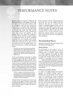 Selections From Album For The Young op. 68 von Robert Schumann 