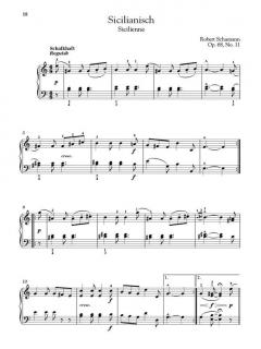 Selections From Album For The Young op. 68 von Robert Schumann 