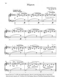 Selections From Album For The Young op. 68 von Robert Schumann 