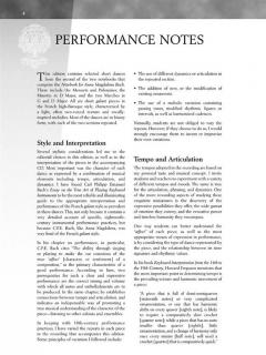 Selections From The Notebook For Anna Magdalena Bach 