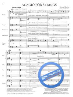 Adagio for Strings von Samuel Barber 