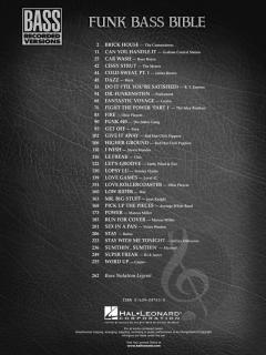 Funk Bass Bible 