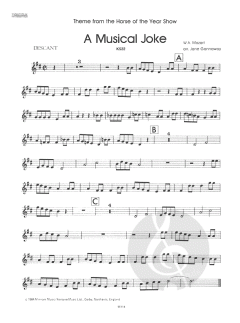 A Musical Joke (KV 522) (Wolfgang Amadeus Mozart) 