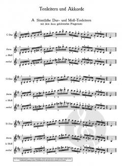Tonleitern und Akkorde von Heinz Schüngeler 