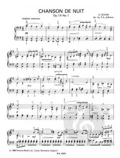 Chanson de Nuit Op. 15 No. 1 von Edward Elgar 