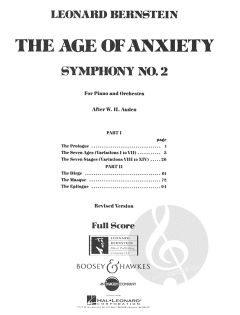 The Age of Anxiety von Leonard Bernstein 