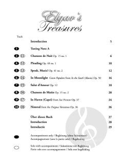 Elgar's Treasures von Edward Elgar 