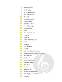 Piano-by-Color - The Beatles 