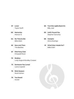 Chart Hits - Instant Piano Songs 