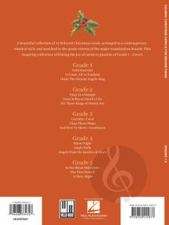 Calming Christmas Carols for Graded Piano 