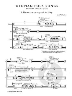 Utopian Folk Songs von Rolf Wallin 