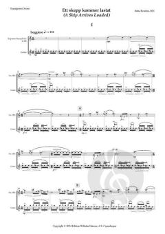 Ett skepp kommer lastat (A Ship Arrives Loaded) von Britta Byström 