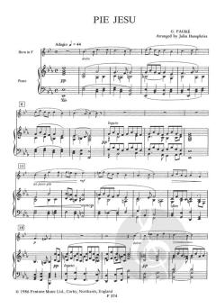 Pie Jesu von Gabriel Fauré für Horn und Klavier