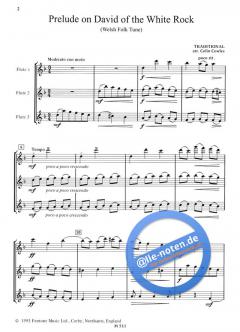 Prelude on 'David of the White Rock' 