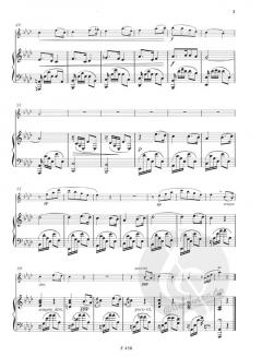 Romance Sans Paroles Op. 17/3 von Gabriel Fauré 