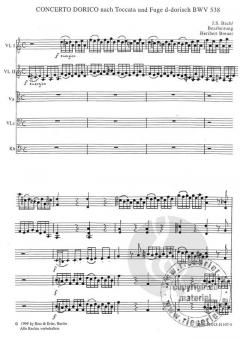 Concerto Dorico von Johann Sebastian Bach 