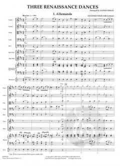 3 Renaissance Dances 