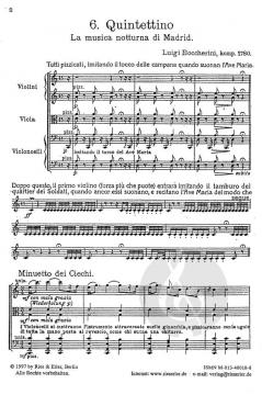 La musica notturna di Madrid von Luigi Boccherini 