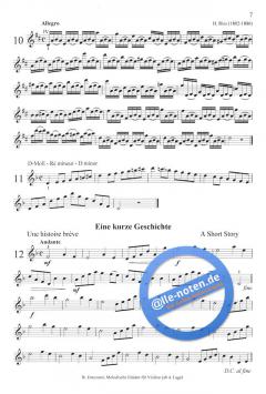 Melodische Etüden Vol. 3 von Ramin Entezami für Violine (ab 4. Lage) im Alle Noten Shop kaufen