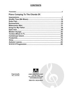 Piano Voicings Vol. 54 - Maiden Voyage von Jamey Aebersold 