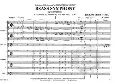 Brass Symphony von Jan Koetsier (Download) 