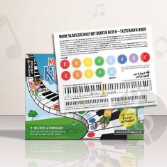 Meine Klavierschule mit bunten Noten!  von Jens Rupp 