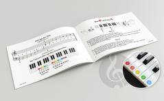 Meine Klavierschule mit bunten Noten!  von Jens Rupp 