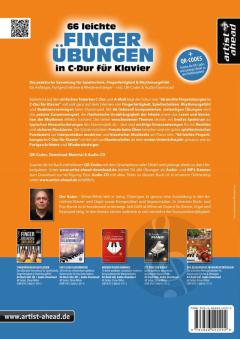 66 leichte Fingerübungen in C-Dur für Klavier von Elmar Mihm 