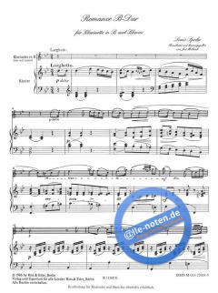 Romanze B-Dur von Louis Spohr 