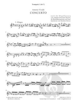 Concerto für Blechbläserquintett und Orgel von Antonio Vivaldi 