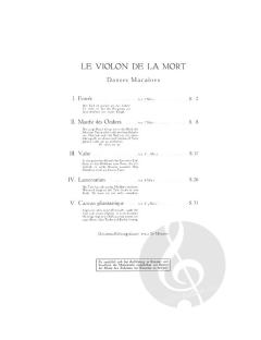 Le violon de la mort von Grete von Zieritz 