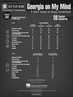 Jazz Play-Along Vol. 56: Georgia On My Mind von Hoagy Carmichael im Alle Noten Shop kaufen