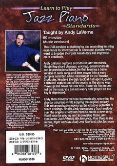 Learn To Play Jazz Piano Standards von Andy LaVerne 