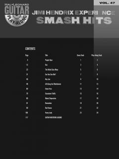 Guitar Play-Along Vol. 47: Jimi Hendrix Experience Smash Hits von Jimi Hendrix 