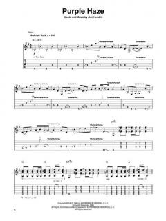 Guitar Play-Along Vol. 47: Jimi Hendrix Experience Smash Hits von Jimi Hendrix 