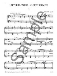 Little Flowers, Op.205 von Cornelius Gurlitt 