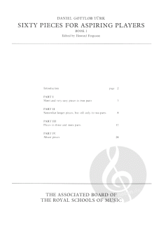 Sixty Pieces For Aspiring Players Book 1 von Howard Ferguson 