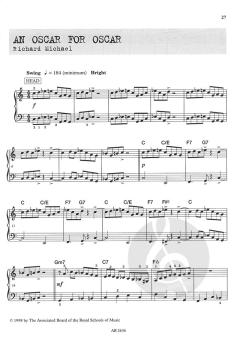 Jazz Piano Pieces Grade 5 