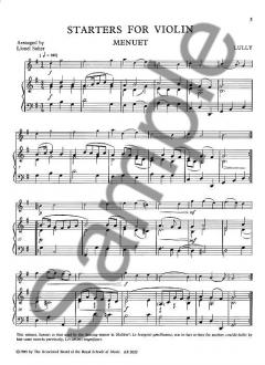 Starters For Violin von Lionel Salter im Alle Noten Shop kaufen