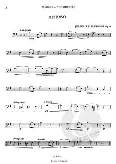 Arioso And Humoreske op. 9 (Julius Weissenborn) 