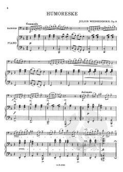 Arioso And Humoreske op. 9 (Julius Weissenborn) 